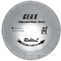 Laser welded segment-turbo diamond blade for long life cutting general material---GEAX